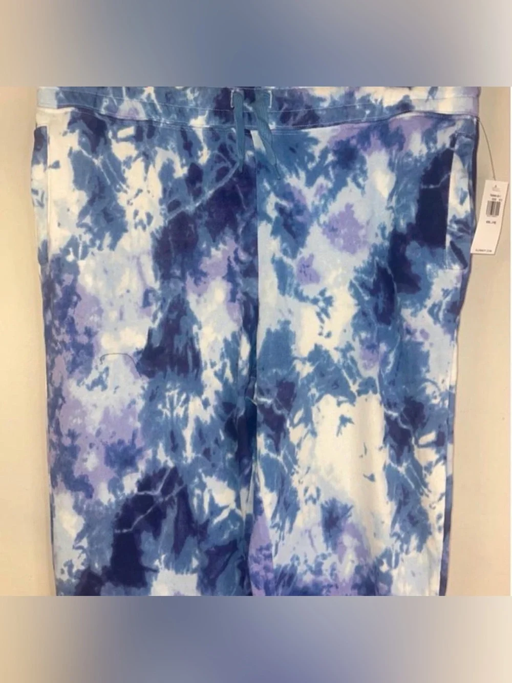 Old Navy Tie-Dye Joggers XXL Blue White NWT Girls  #43